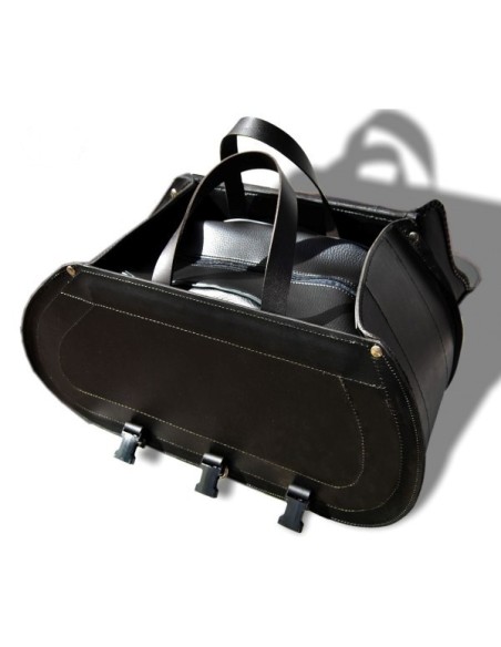 ALFORJAS RIGIDAS CAMPEADOR PERSONALIZADA ESCUDO HARLEY DAVIDSON PARA SOFTAIL H.D