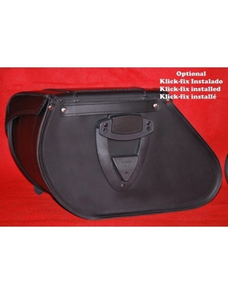 ALFORJAS RIGIDAS CAMPEADOR PERSONALIZADA ESCUDO HARLEY DAVIDSON PARA SOFTAIL H.D