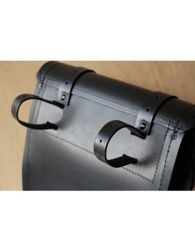 ALFORJA PIEL ADRIANO BASICA MARRÓN PARA SOFTAIL SLIM H.D