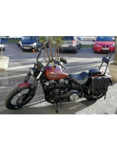 ALFORJA PIEL BANDO BASICA OLD RAT SOFTAIL STREET BOB H.D 2