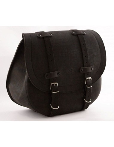 ALFORJA PIEL BANDO BASICA OLD RAT SOFTAIL STREET BOB H.D