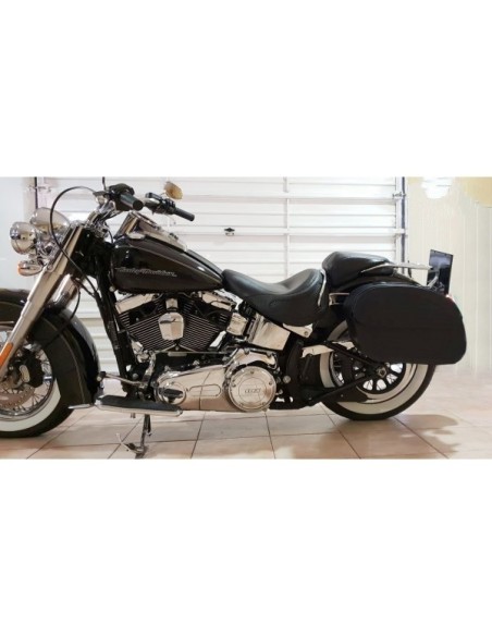 ALFORJAS RÍGIDAS SAHARA BÁSICA PARA SOFTAIL DELUXE FLSTN H.D ALFORJAS RÍGIDAS SAHARA BÁSICA PARA SOFTAIL DELUXE FLSTN H.D