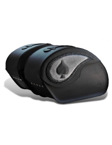 ALFORJAS RIGIDAS VENDETTA AS DE PICAS SOFTAIL FAT BOY H.D