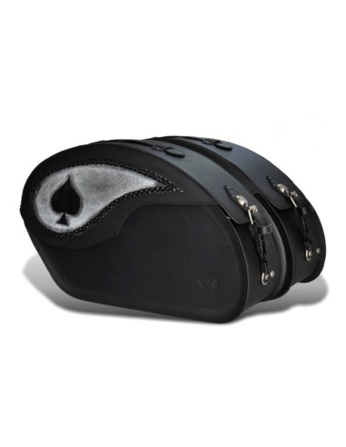 ALFORJAS RIGIDAS VENDETTA AS DE PICAS SOFTAIL FAT BOY H.D