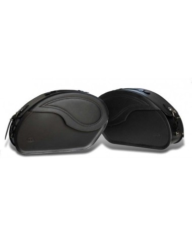 ALFORJAS VENDETTA RIGIDAS PIEL BASICAS