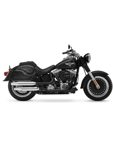 ALFORJAS RIGIDAS VENDETTA GÓTICA PARA SOFTAIL FAT BOY SPECIAL H.D