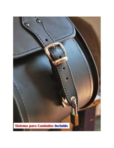 ALFORJAS RIGIDAS VENDETTA GÓTICA PARA SOFTAIL FAT BOY SPECIAL H.D