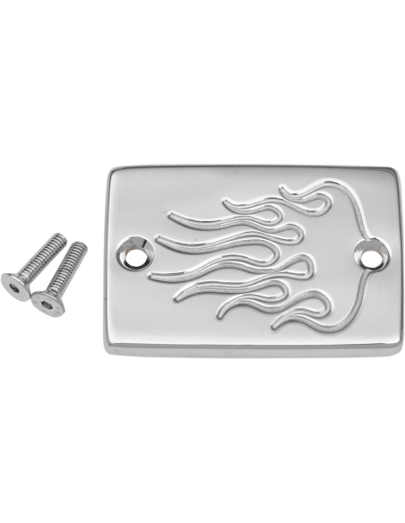 TAPA LIQUIDO FRENOS LLAMAS PARA KAWASAKI VN900, VN1500-1600, VN2000A TAPA LIQUIDO FRENOS LLAMAS PARA KAWASAKI VN900, VN1500-1600, VN2000A