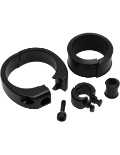 ABRAZADERA GUÍAS DE CABLE NEGRO UN CABLE 32-38 MM 2