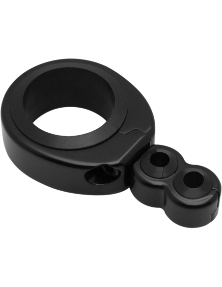 ABRAZADERA GUÍAS DE CABLE NEGRO DOS CABLES 32-38 MM