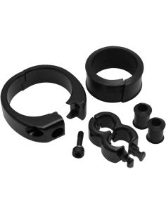 ABRAZADERA GUÍAS DE CABLE NEGRO DOS CABLES 32-38 MM 2