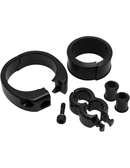 ABRAZADERA GUÍAS DE CABLE NEGRO DOS CABLES 32-38 MM