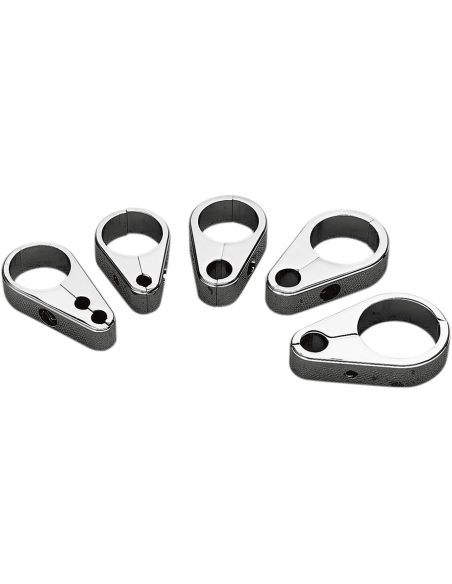 ABRAZADERA GUÍAS DE CABLE EMBRAGUE CROMADO 32 MM ABRAZADERA GUÍAS DE CABLE EMBRAGUE CROMADO 32 MM