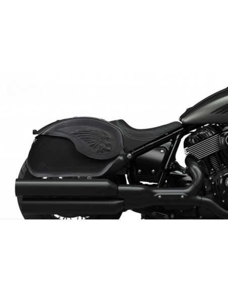 ALFORJAS PIEL RÍGIDAS VENDETTA BIG BOSS PARA INDIAN CHIEF ALFORJAS PIEL RÍGIDAS VENDETTA BIG BOSS PARA INDIAN CHIEF