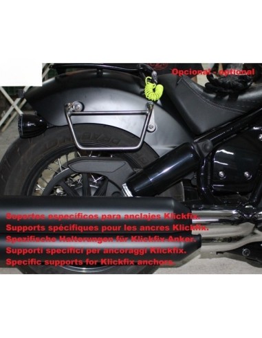 ALFORJAS PIEL RÍGIDAS VENDETTA BÁSICAS PARA INDIAN CHIEF