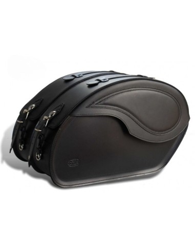 ALFORJAS PIEL RÍGIDAS VENDETTA BÁSICAS PARA INDIAN CHIEF