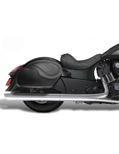 ALFORJAS PIEL RÍGIDAS VENDETTA BÁSICAS PARA INDIAN CHIEF