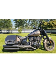 SET ALFORJAS PIEL SCIPION BÁSICA PARA INDIAN CHIEF