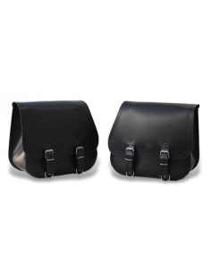 SET ALFORJAS PIEL SCIPION BÁSICA PARA INDIAN CHIEF 2