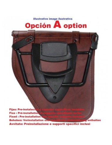 ALFORJAS CENTURION NEGRA