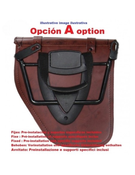 ALFORJAS CENTURION NEGRA