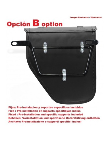 ALFORJAS CENTURION NEGRA