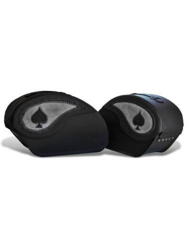 ALFORJAS RIGIDAS VENDETTA AS DE PICAS SOFTAIL FAT BOY H.D