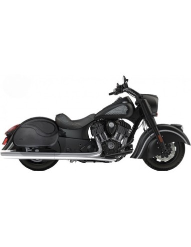 ALFORJAS RIGIDAS PIEL NAPOLEÓN BASICA UNIVERSAL