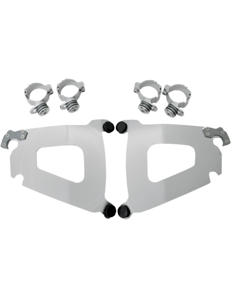 KITS MONTAJE TRIGGER-LOCK PULIDO-NEGRO BULLET HONDA VTX1300C