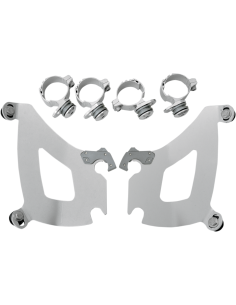 KITS MONTAJE TRIGGER-LOCK PULIDO-NEGRO BULLET HONDA VT1300CR STATELINE