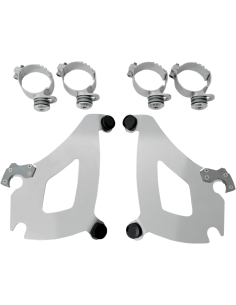 KITS MONTAJE TRIGGER-LOCK PULIDO-NEGRO BULLET HONDA  VT1300CXA FURY