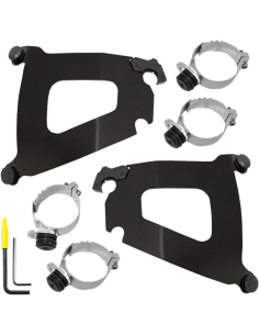 KITS MONTAJE TRIGGER-LOCK PULIDO-NEGRO BULLET HONDA VTX1800 2