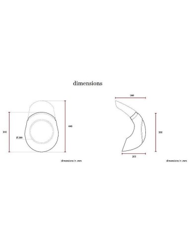 CÚPULAS CAFE RACER CLASSIC UNIVERSAL