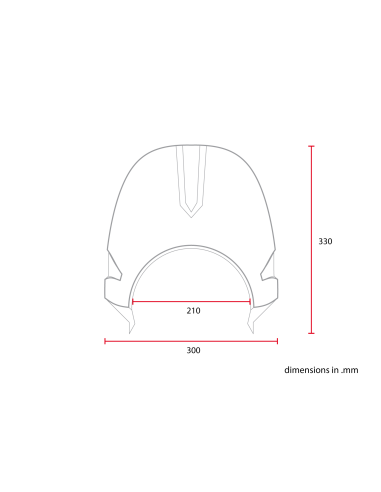 CÚPULAS CAFE RACER  UNIVERSAL