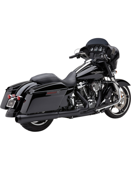 SISTEMA DE ESCAPE 2 IN 1 EL DIABLO CROMADO PARA HARLEY DAVIDSON 17-21