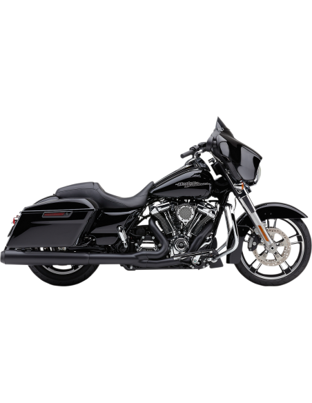 SISTEMA DE ESCAPE 2 IN 1 EL DIABLO CROMADO PARA HARLEY DAVIDSON 17-21