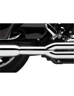 SISTEMA DE ESCAPE 2 IN 1 POWER-FLO RPT CROMADO PARA BAGGERS 10-16 2