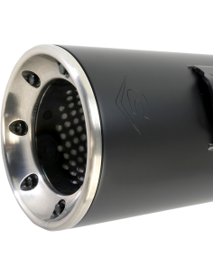 SISTEMA DE ESCAPE 2 IN 1 POWER-FLO RPT NEGRO PARA BAGGERS 10-16 2