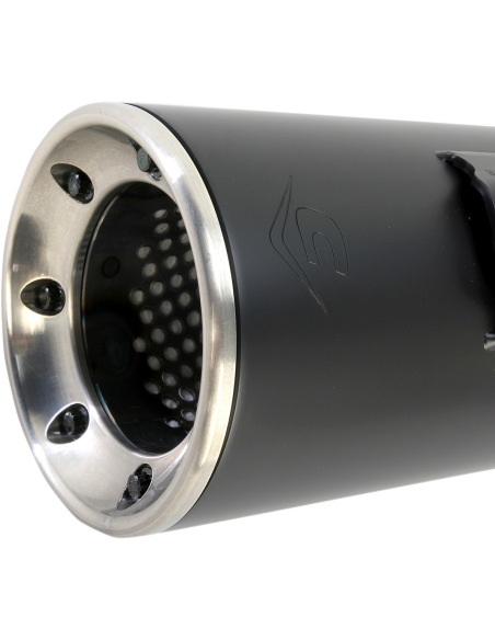 SISTEMA DE ESCAPE 2 IN 1 POWER-FLO RPT NEGRO PARA BAGGERS 10-16