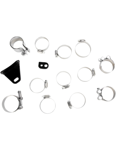 SISTEMA DE ESCAPE 2 IN 1 POWER-FLO RPT NEGRO PARA BAGGERS 10-16