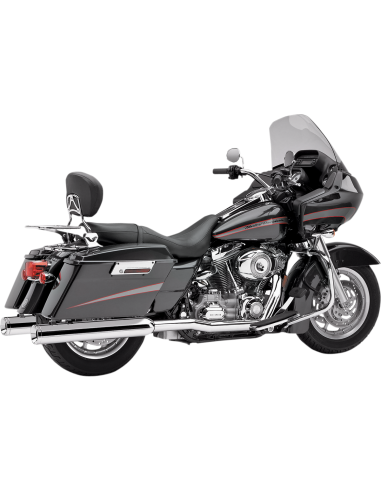 ESCAPE TRUE DUAL HEADPIPES CROMADO PARA HARLEY DAVIDSON 07-08