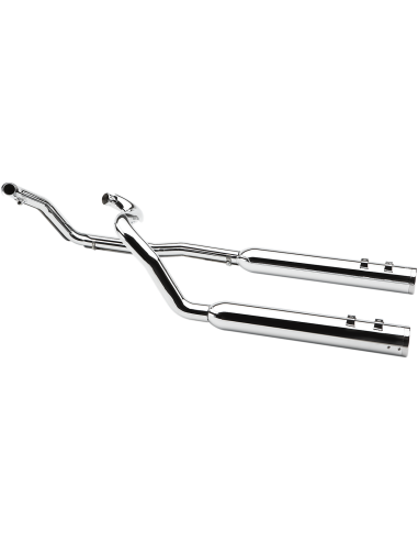 ESCAPE TRUE DUAL HEADPIPES CROMADO PARA HARLEY DAVIDSON 07-08
