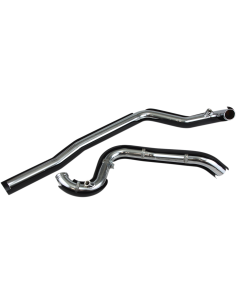 ESCAPE TRUE DUAL HEADPIPES NEGRO PARA HARLEY DAVIDSON 07-08 2