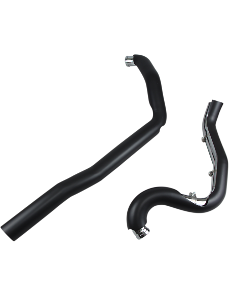 ESCAPE TRUE DUAL HEADPIPES NEGRO PARA HARLEY DAVIDSON 07-08