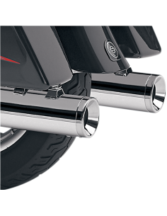 ESCAPE TRUE DUAL HEADPIPES CROMADO PARA HARLEY DAVIDSON 99-06 2