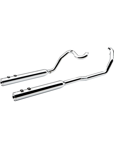 ESCAPE TRUE DUAL HEADPIPES CROMADO PARA HARLEY DAVIDSON 99-06