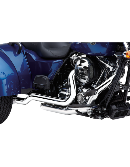 ESCAPE POWERPORT TRIKE DUAL CROMADO PARA HD FL TRIKE 10-16