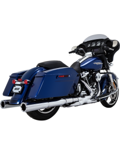 ESCAPE POWER DUAL CROMADO PARA HARLEY DAVIDSON 17-21