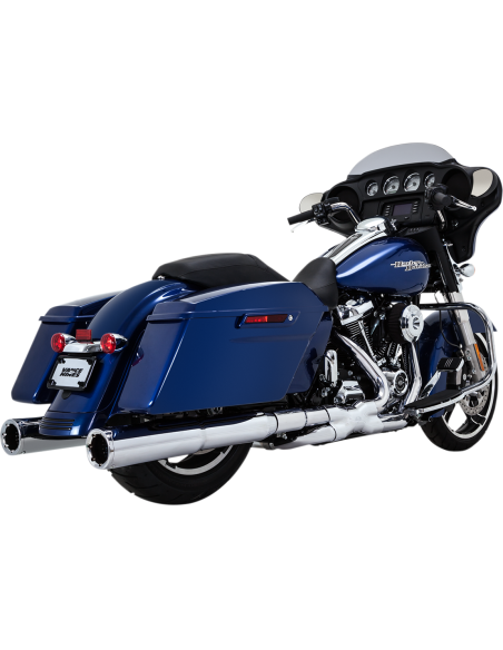ESCAPE POWER DUAL CROMADO PARA HARLEY DAVIDSON 17-21