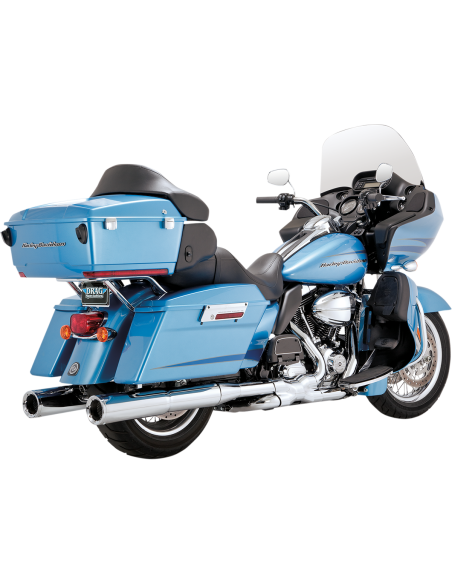 ESCAPE POWER DUAL CROMADO PARA HARLEY DAVIDSON 09-16